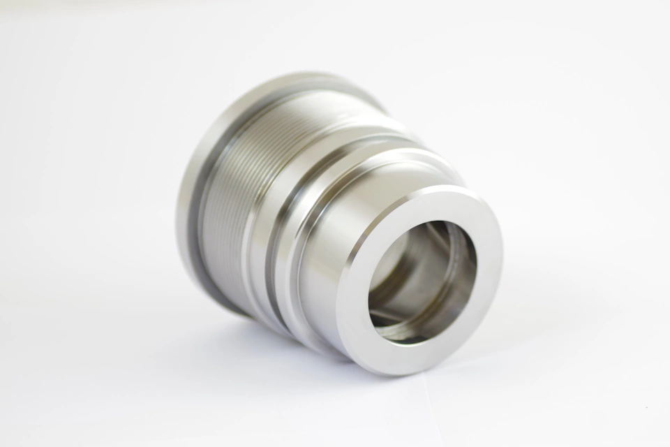 Precision-turned hydraulic cylinder components
