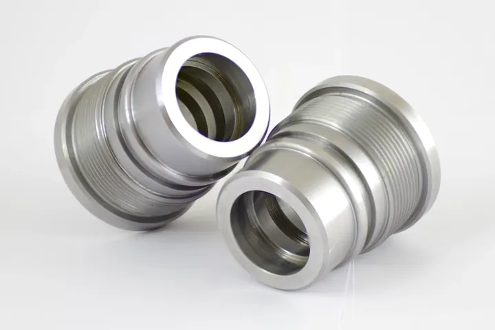Custom hydraulic cylinder parts manufactured by BIB Parts